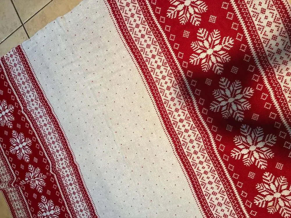 Crazy For The Holidays Fairisle throw blamket